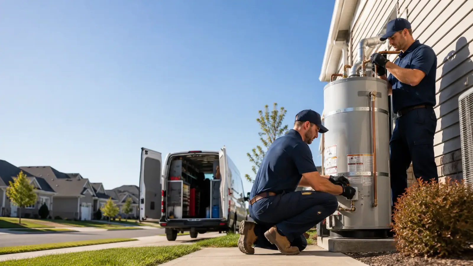 Water Heater Installation in Cantrall, IL